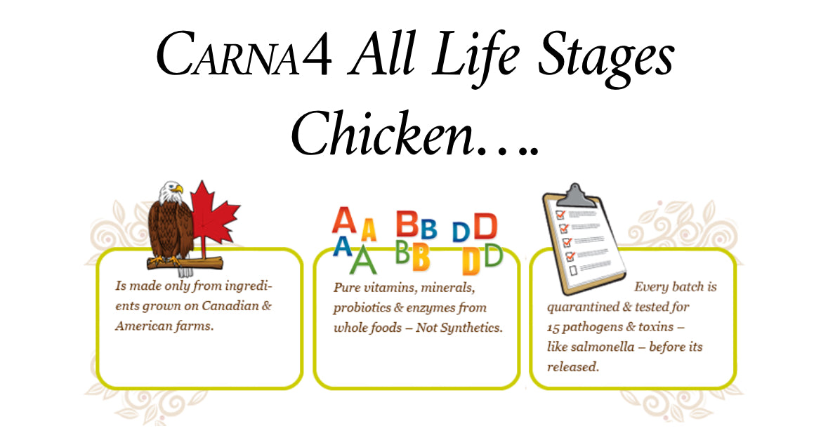 Carna4® Dog Food – Chicken
