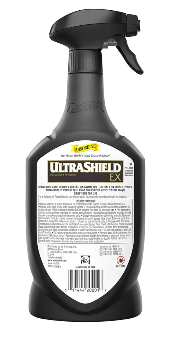 Ultra Shield EX Horse Insecticide and Repellent