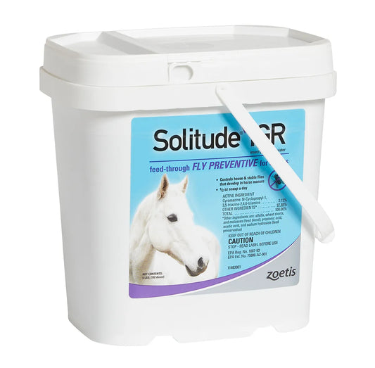 Solitude IGR Feed-Thru Fly Control for Horses