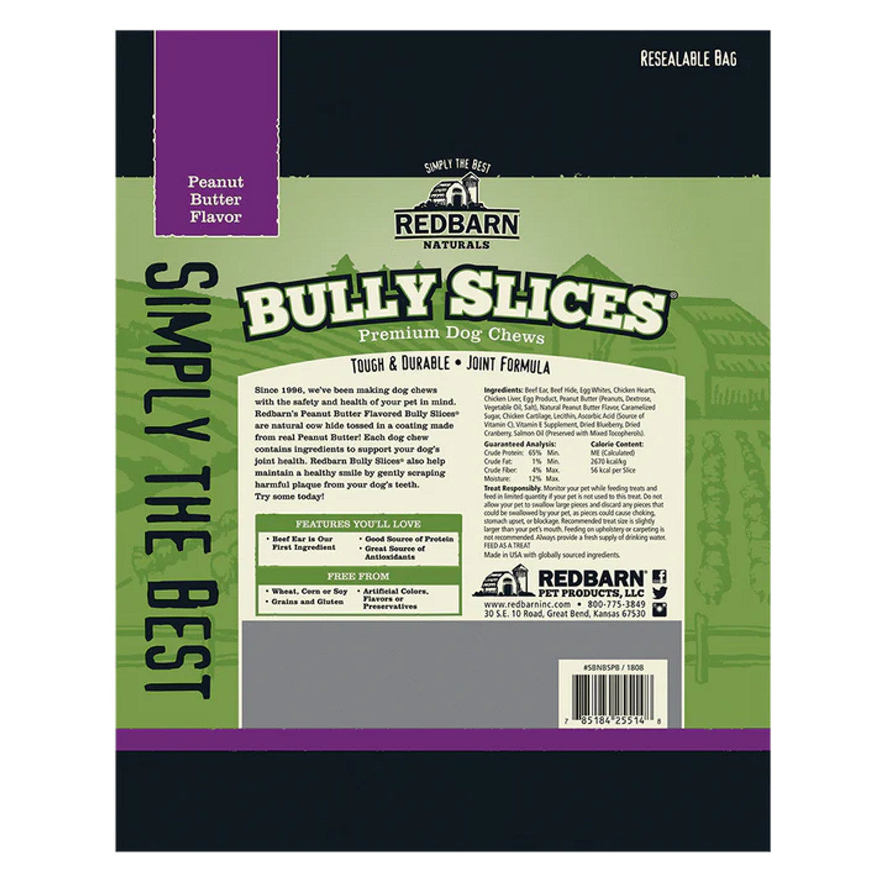 Redbarn Natural Bully Slices - 9 oz