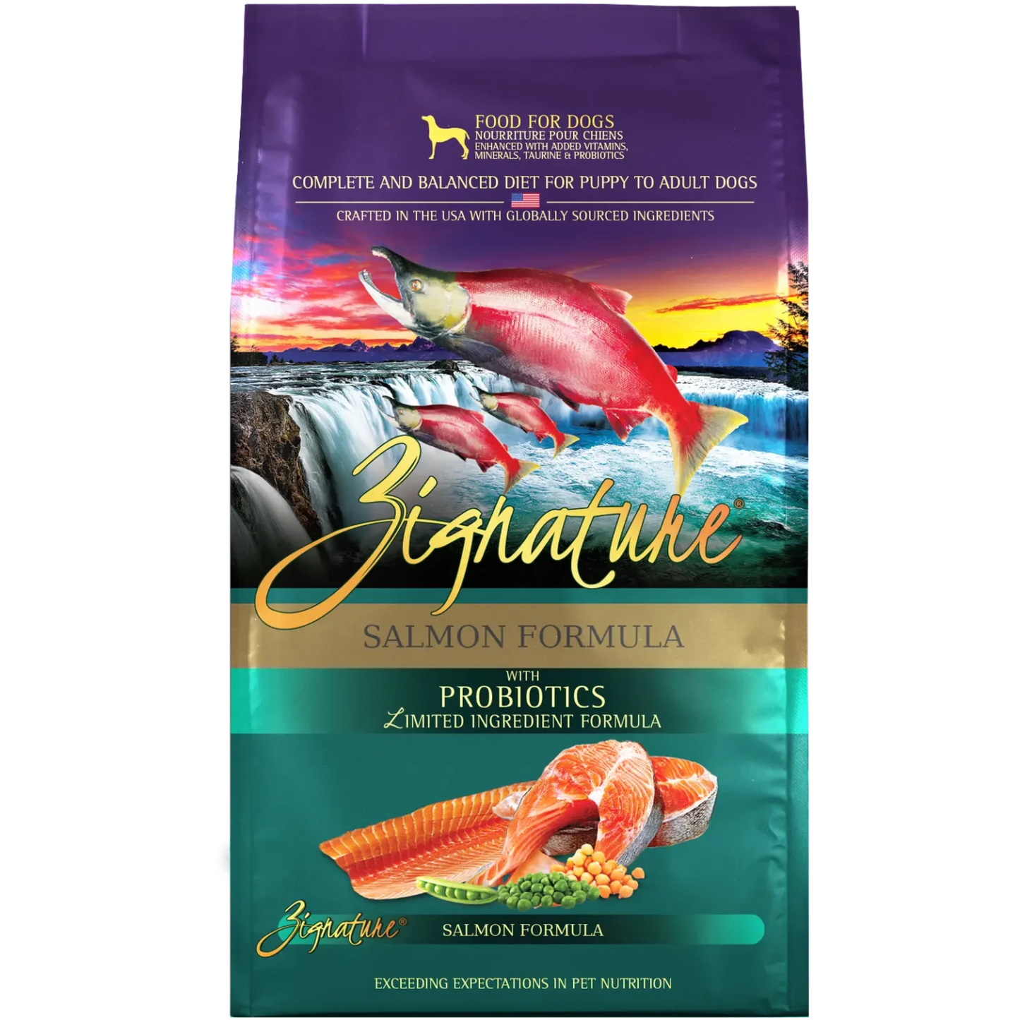 ZIGNATURE SALMON FORMULA DOG FOOD