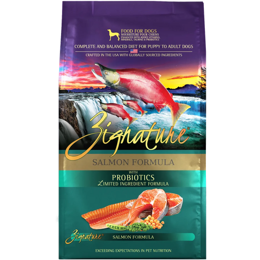 ZIGNATURE SALMON FORMULA DOG FOOD