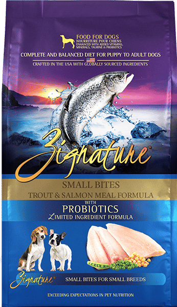 ZIGNATURE TROUT & SALMON MEAL FORMULA DOG FOOD