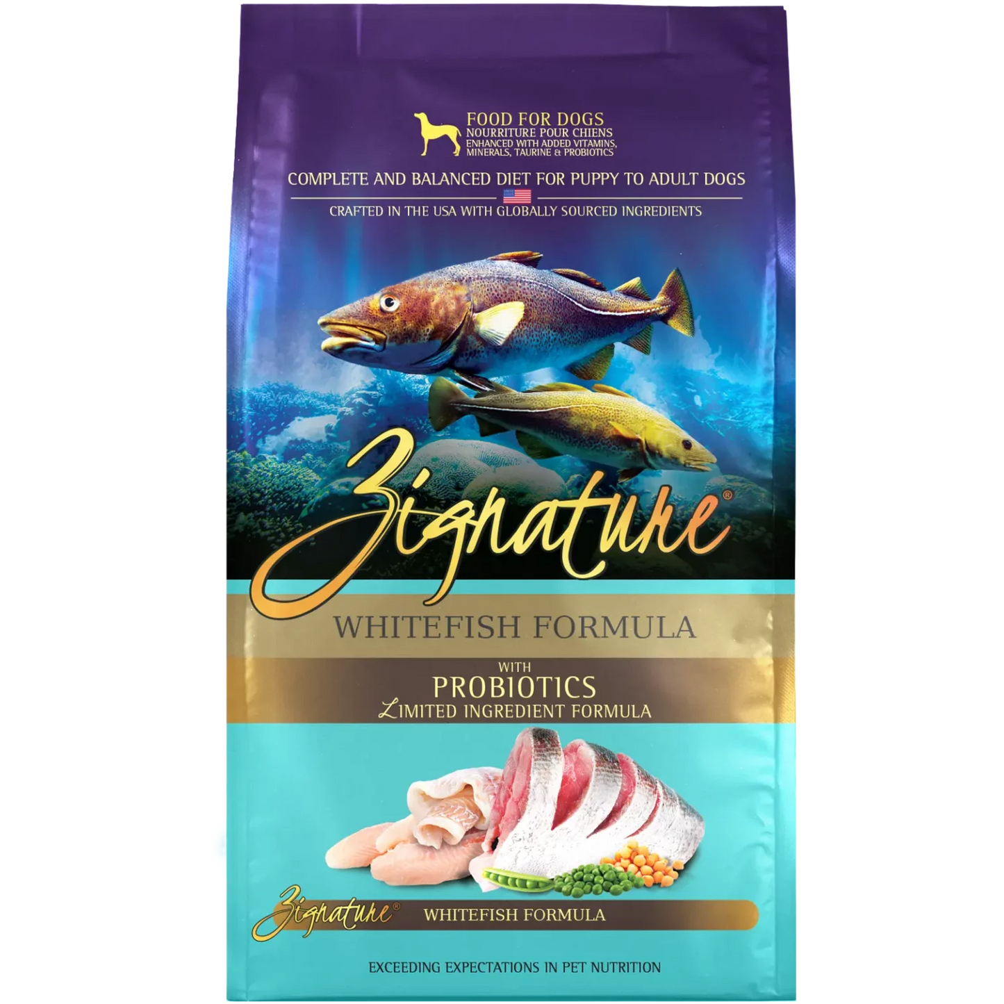 ZIGNATURE WHITEFISH FORMULA DOG FOOD