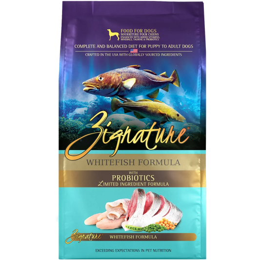 ZIGNATURE WHITEFISH FORMULA DOG FOOD