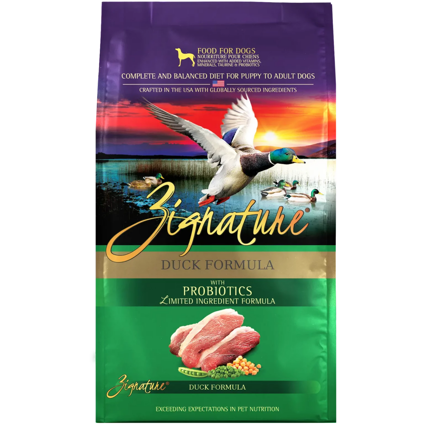 ZIGNATURE DUCK FORMULA DOG FOOD