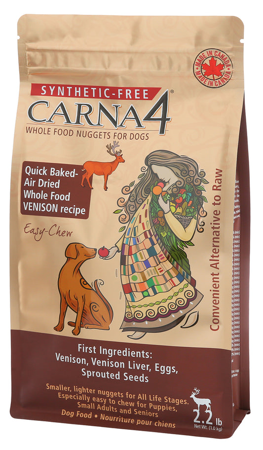 Carna4® Easy-chew Venison Formula Dog Food